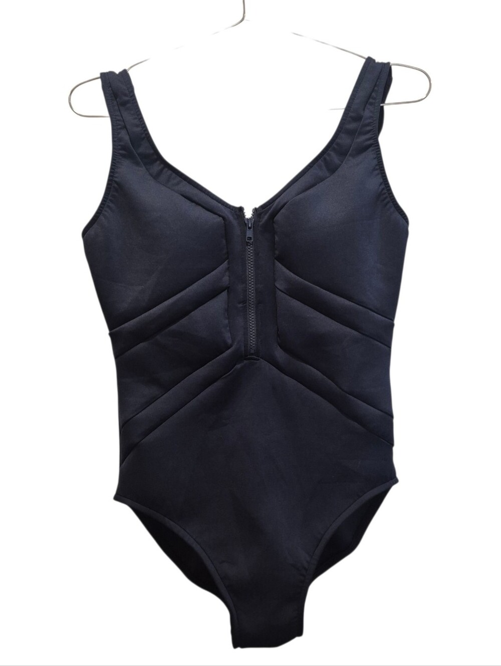 MagicSuit Navy Blue One Piece Swimsuit Size 12 Sewn In Padding